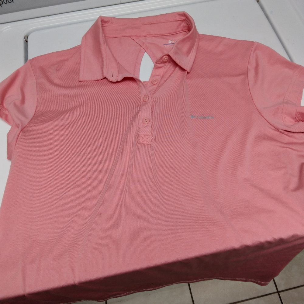 Columbia drifit vented back athletic sports top